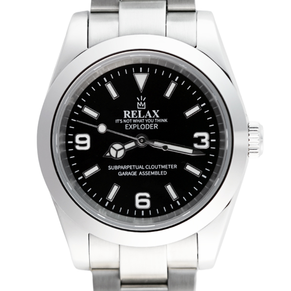 Relax Black Exploder 39mm - Relax by Atelier Perpetuel