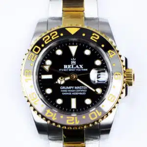 Relax Yellow Gold Two Tone GMT