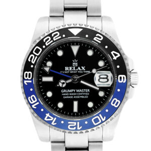 Relax Black & Blue GMT