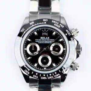 Relax Black Chronograph