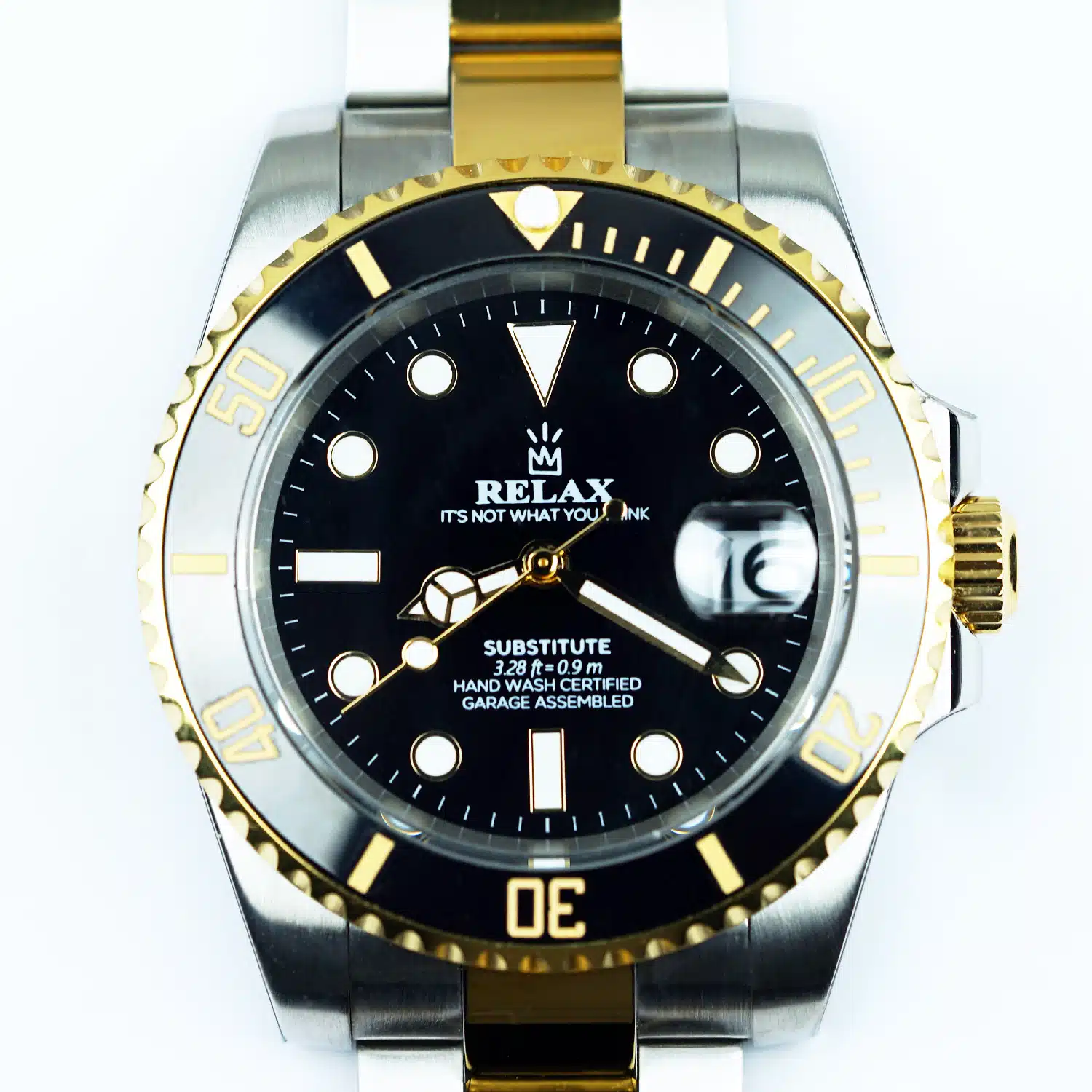Relax Sub Yellow Gold Two Tone Diver