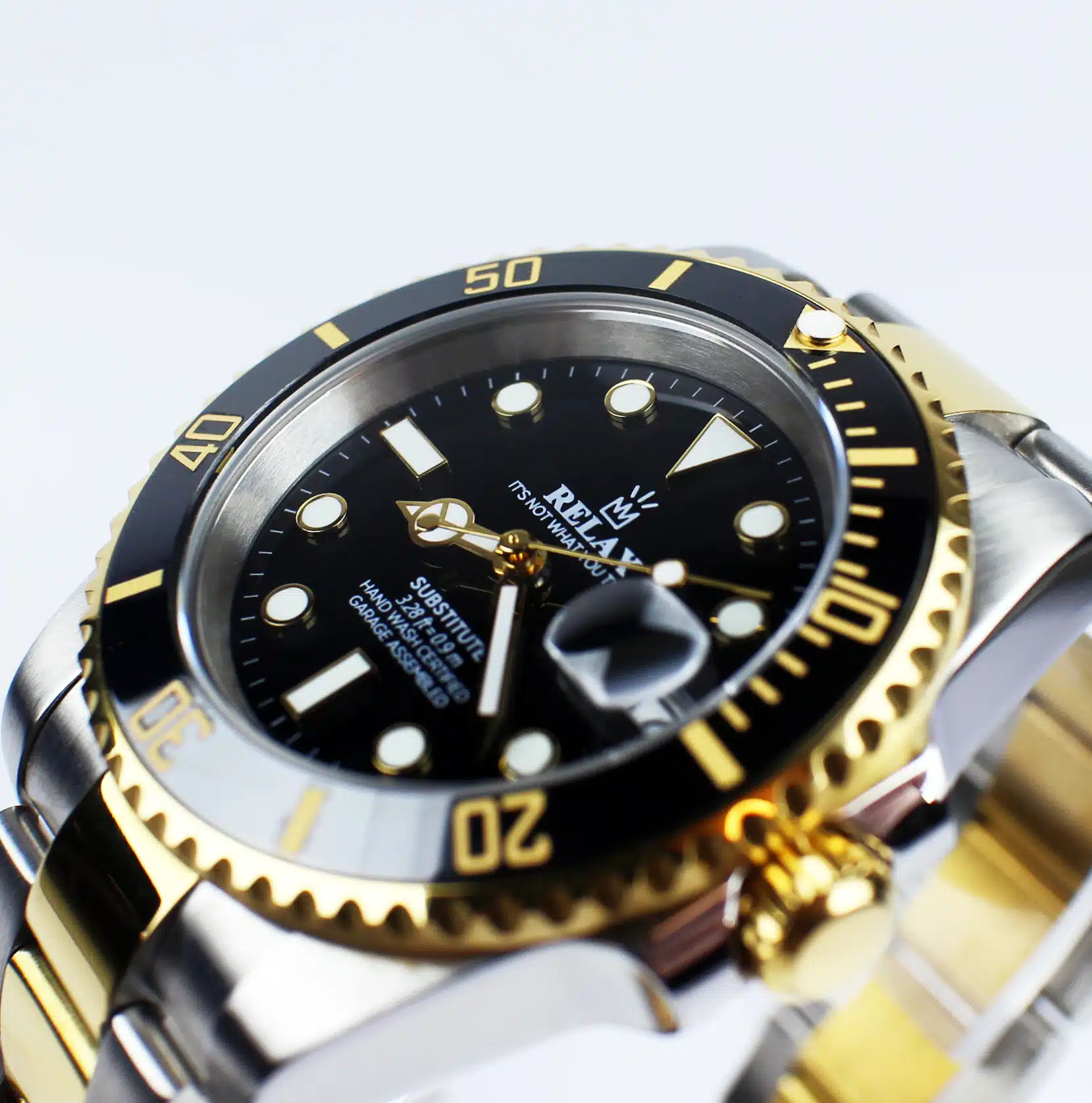 Relax Sub Yellow Gold Two Tone Diver - Image 2