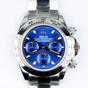 Relax Dark Blue Chronograph