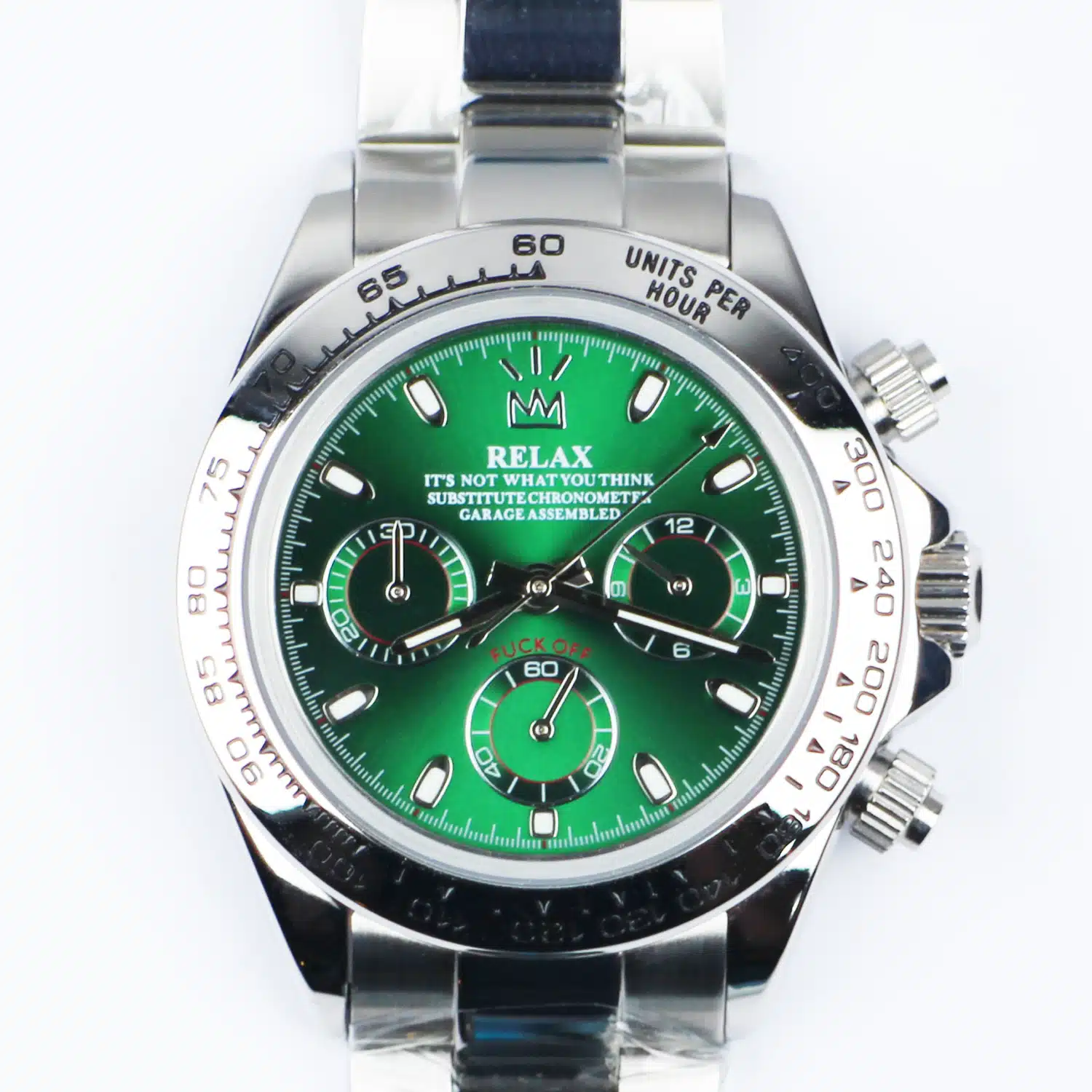 Relax Green Chronograph