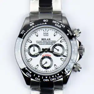 Relax De-Stress White Chronograph