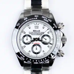 Relax White Chronograph