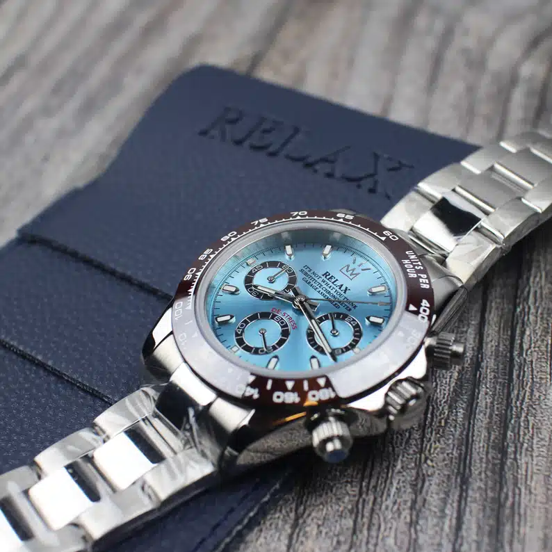 Relax De-Stress Sky Blue Chronograph - Image 3