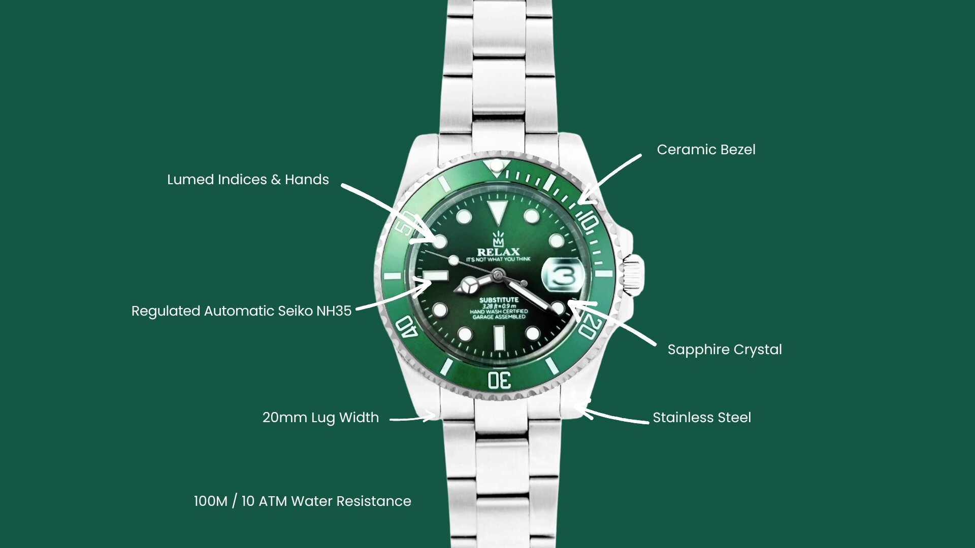 diver-All Green