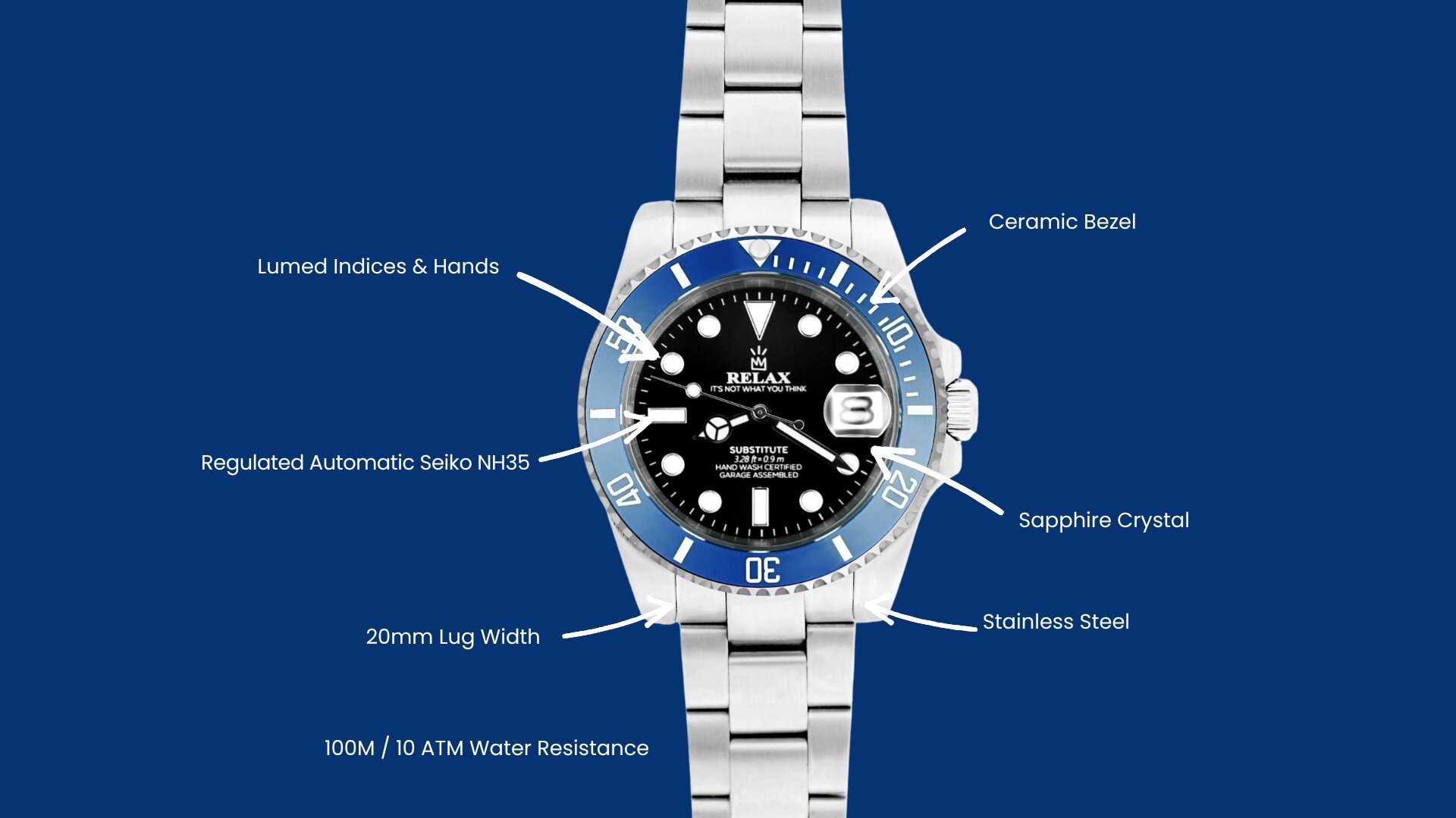 Relax Diver Blue - Relax by Atelier Perpetuel