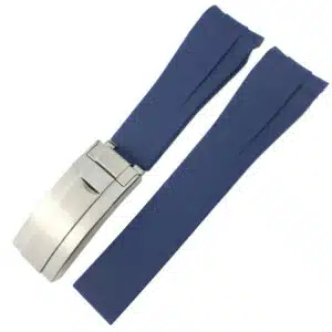 Blue Rubber Strap
