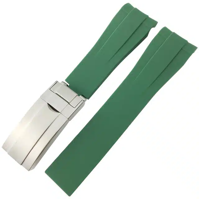Green Rubber Strap