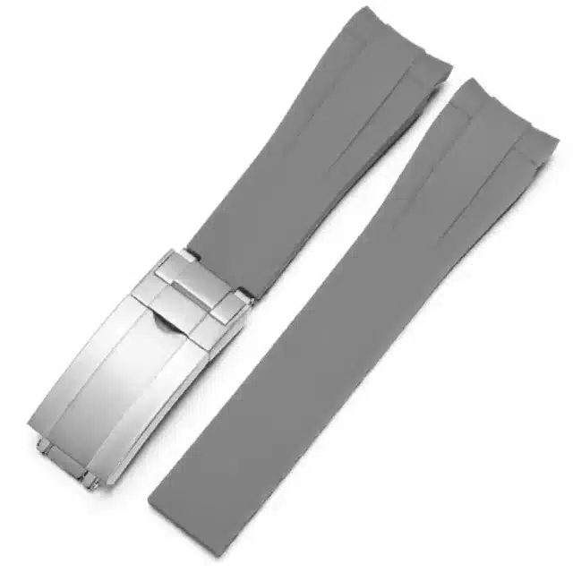 Grey Rubber Strap