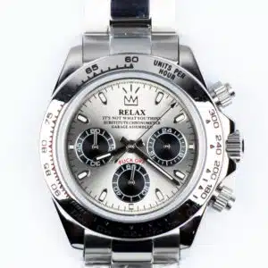 Relax Silver Chronograph