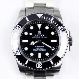 Relax Black Diver No Date