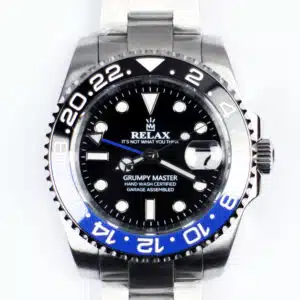Relax Black & Blue GMT