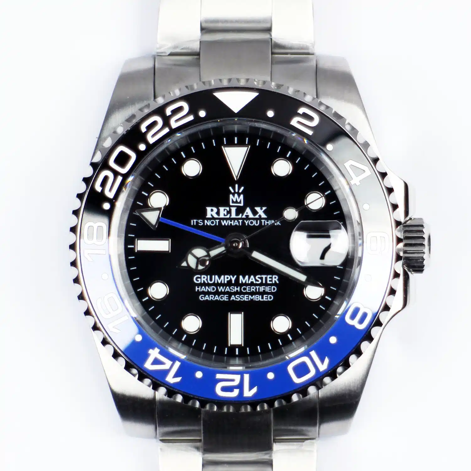 Relax Black & Blue GMT
