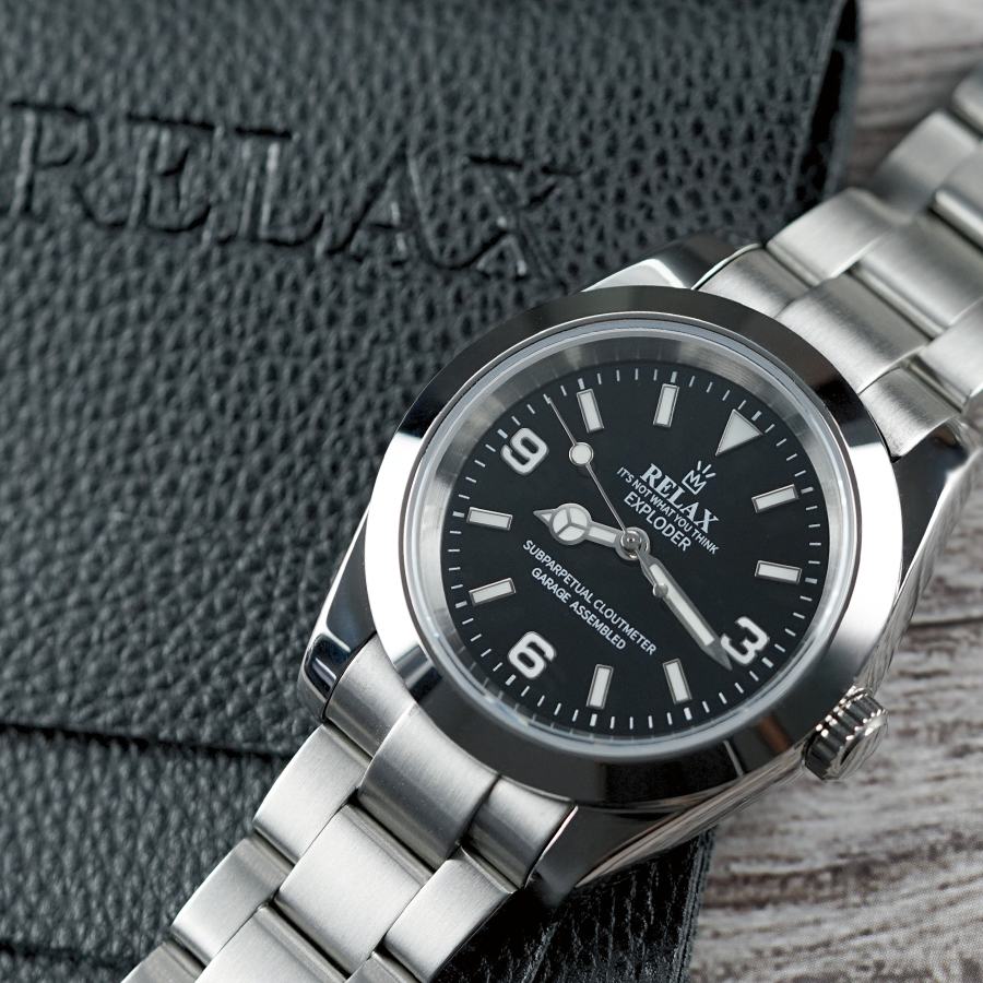 Relax Black Exploder 39mm - Relax by Atelier Perpetuel