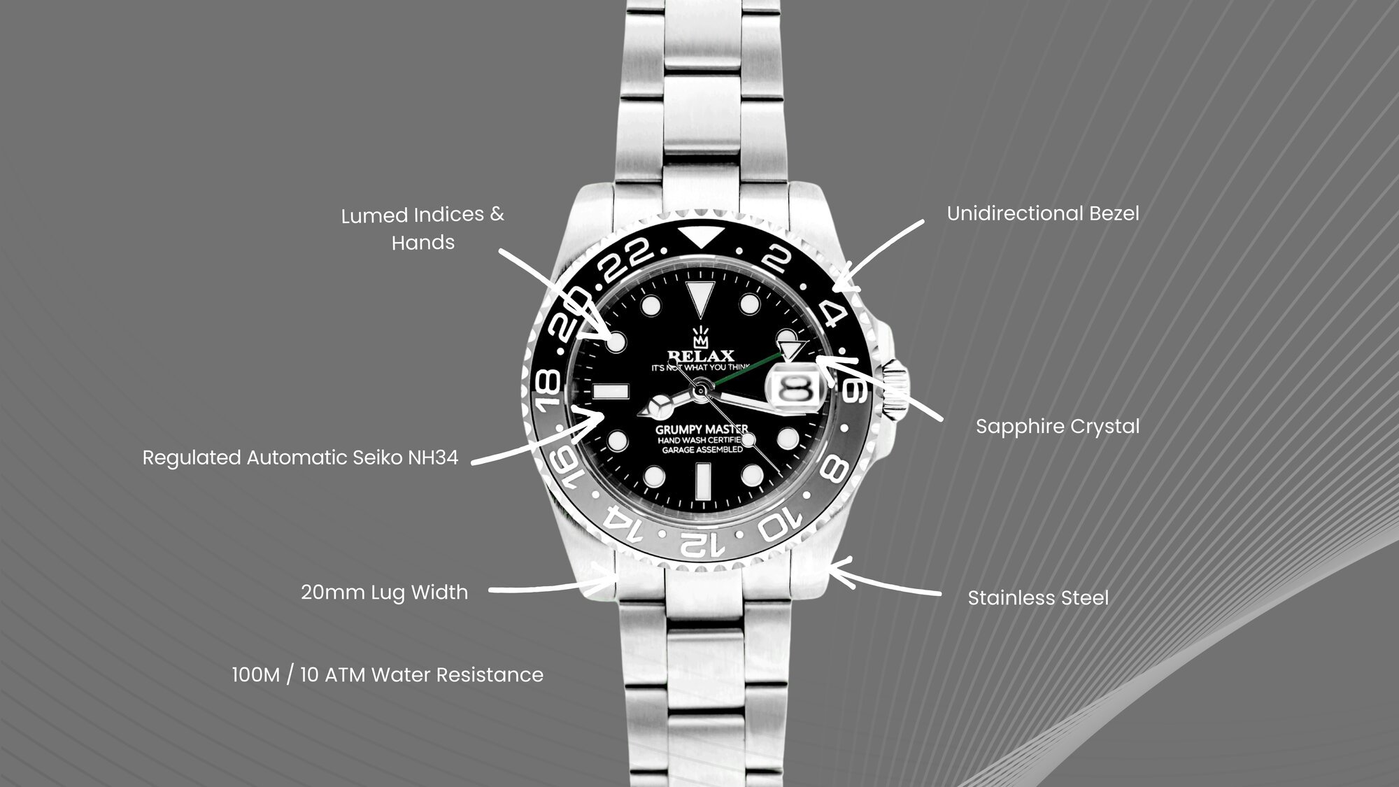 gmt-Grey & Black
