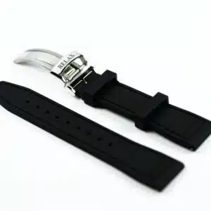 Universal Black Rubber Strap
