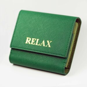 Relax Green Premium Travel Double Watch Pouch