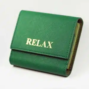 Relax Green Premium Travel Double Watch Pouch