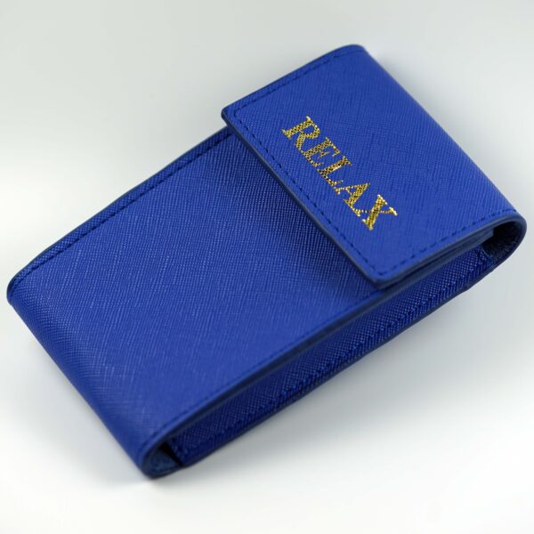Relax Blue Premium Travel Watch Pouch - Image 2