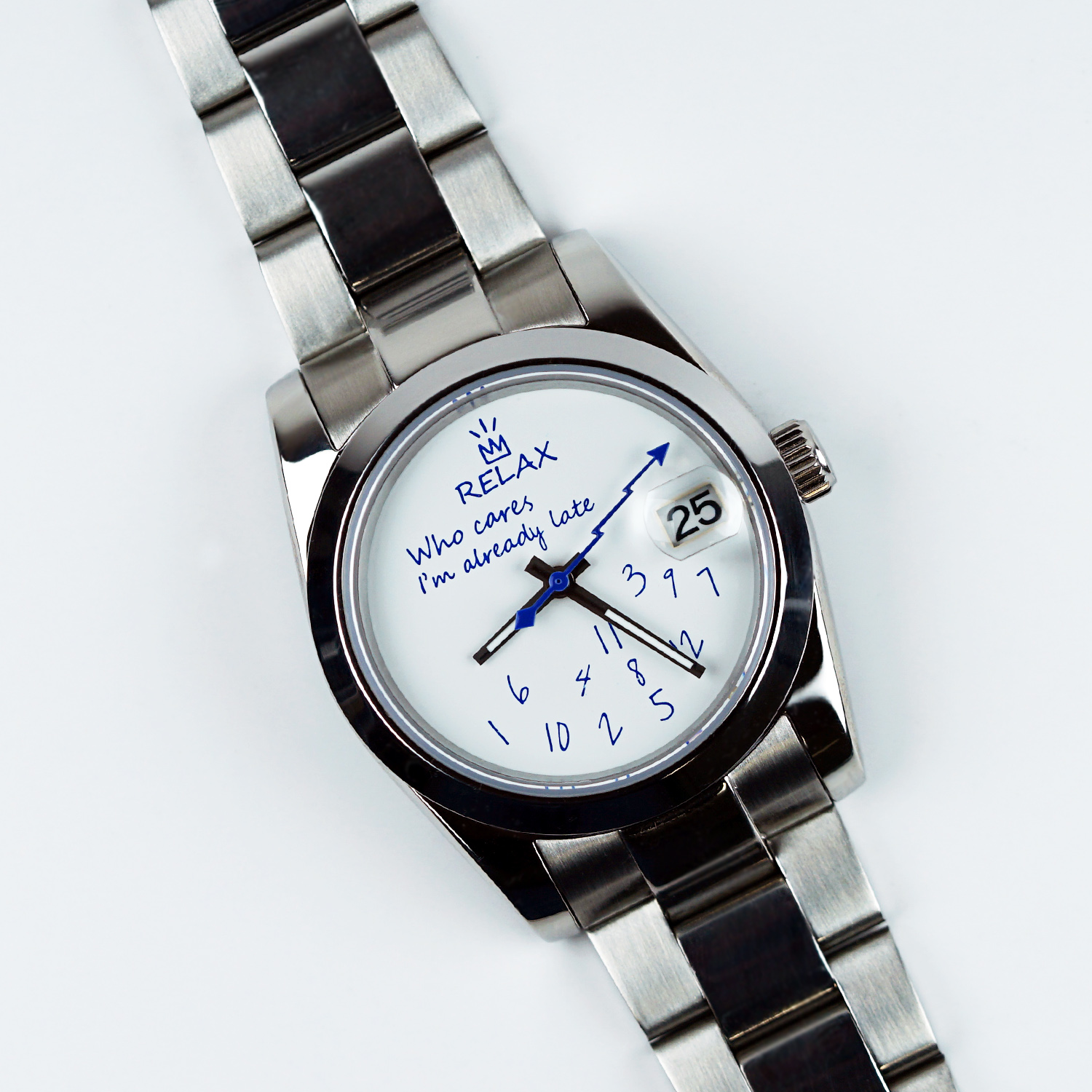 Relax Who Cares I'm Already Late 36mm - Image 4