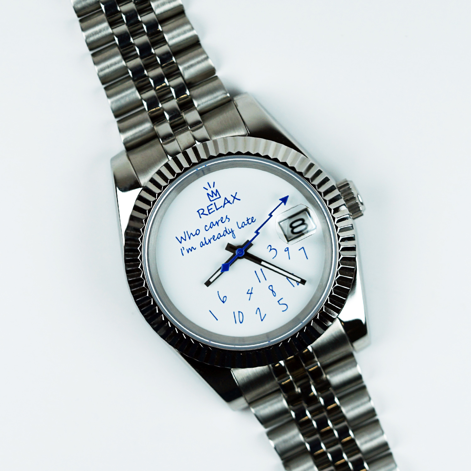 Relax Who Cares I'm Already Late 39mm - Image 5