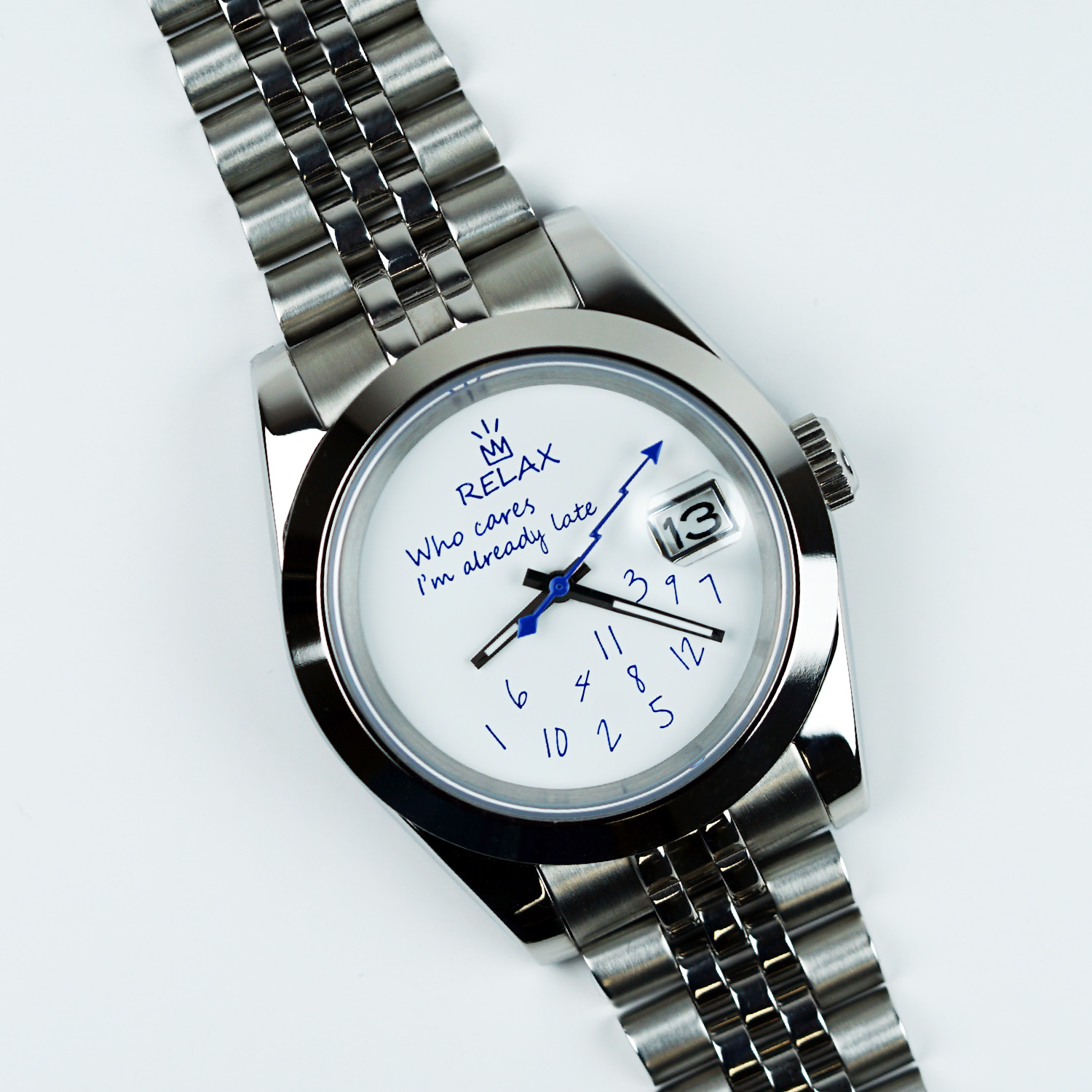 Relax Who Cares I'm Already Late 39mm - Image 4