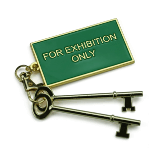 For Exhibition Only XL Keychain