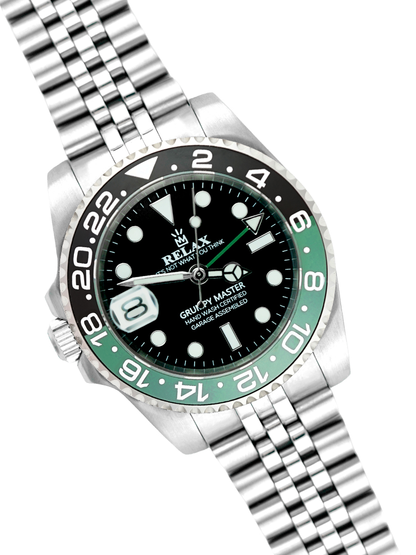 Relax Leftie Green & Black GMT - Relax by Atelier Perpetuel