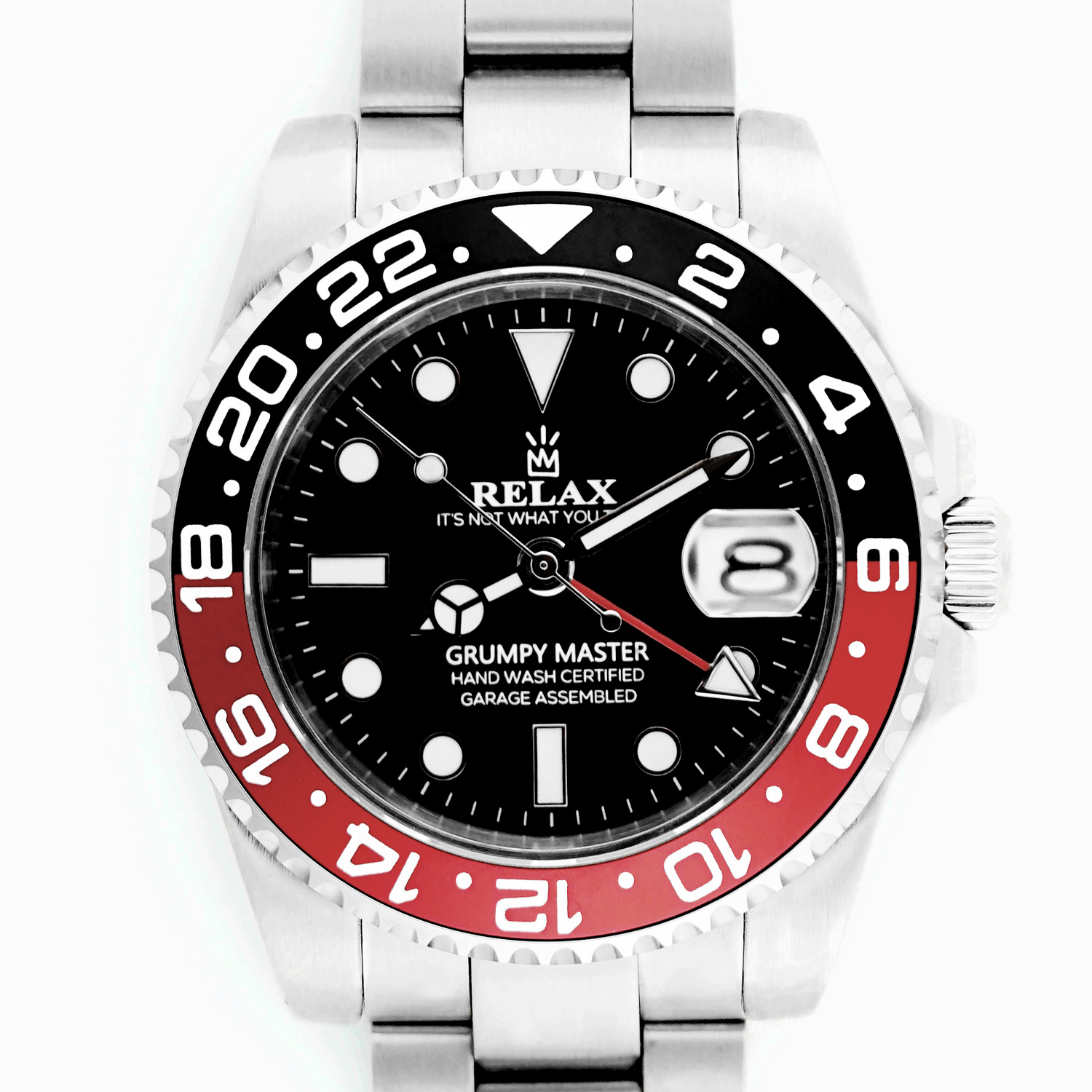 Relax Red & Black GMT