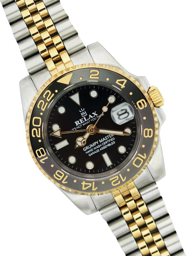 Relax Yellow Gold Two Tone GMT - Image 5