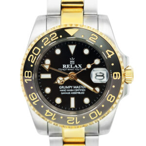 Relax Yellow Gold Two Tone GMT