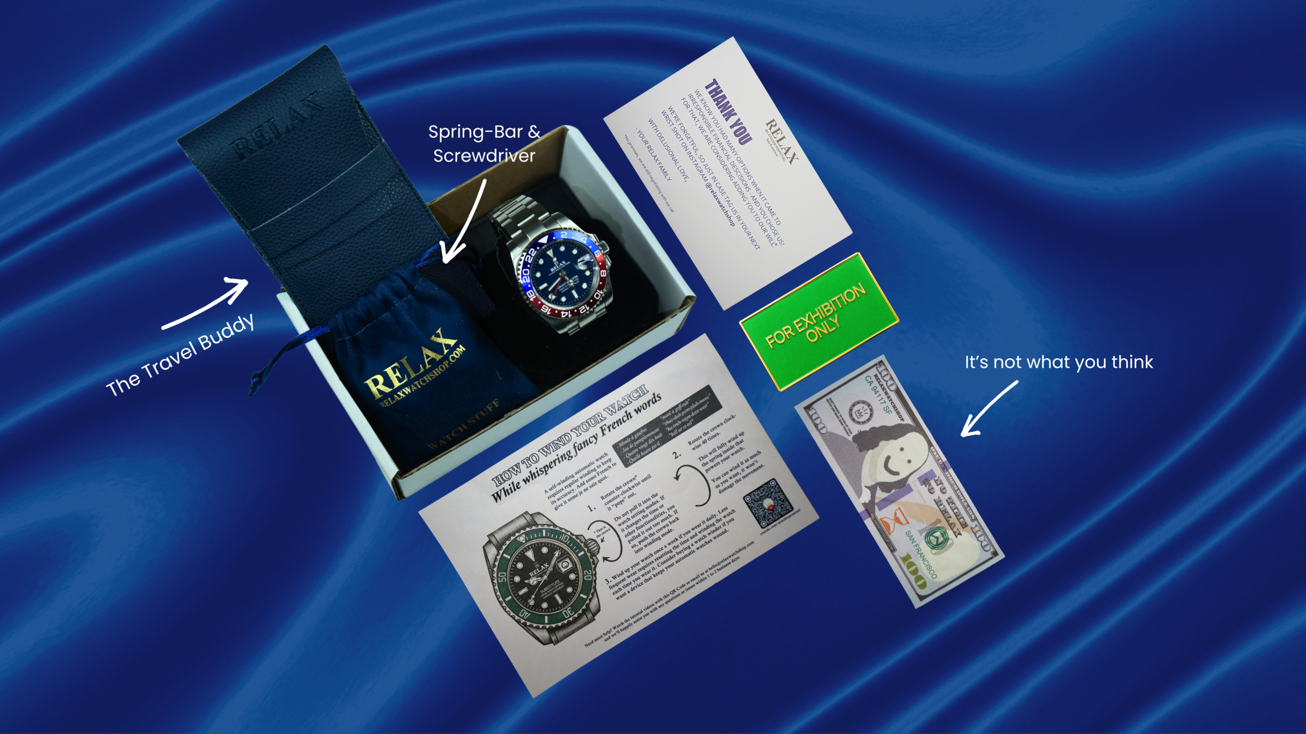 Midnight Blue & Red GMT - Image 6