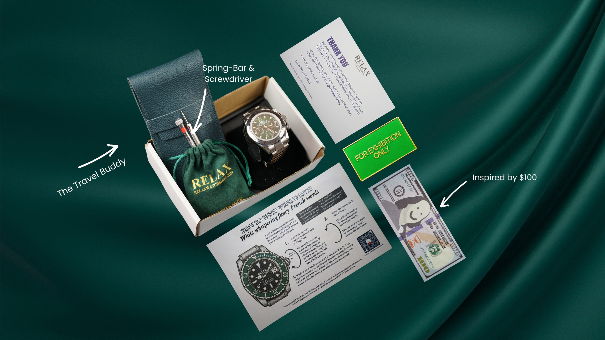 Relax Green Chronograph - Image 5